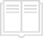 Book icon white